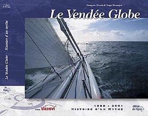 couverture livre officiel vendée globe 1989 2001 histoire d'un mythe
