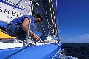 ellen macarthur kingfisher mât